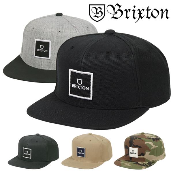 BRIXTON ブリクストン キャップ メンズ ALPHA SQUARE MP SNAPBACK H...