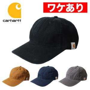 【ワケありアウトレット】カーハート キャップ メンズ レディース 帽子 carhartt Cotton Canvas Cap ローキャップ 浅め ファッション ブランド アメカジ｜99headwearshop