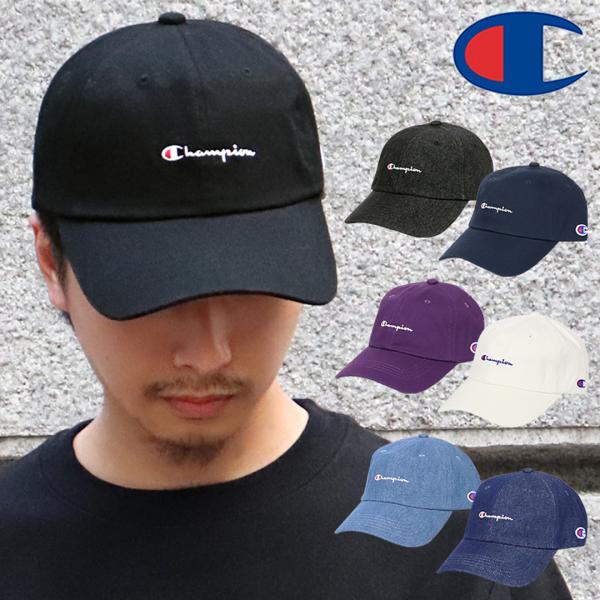 Champion ローキャップ メンズ レディース ロゴ ダッドハット ユニセックス コットンツイル...