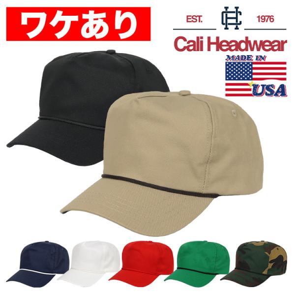 【ワケありアウトレット】Cali Headwear キャップ メンズ カリヘッドウェア トランプ 大...