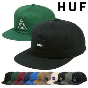 HUF ハフ キャップ ESSENTIALS UNSTRUCTURED BOX SNAPBACK CAP TT メンズ 帽子 人気 ブランド ストリート ファッション