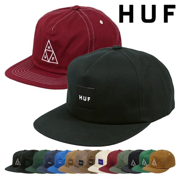 HUF キャップ ESSENTIALS UNSTRUCTURED BOX SNAPBACK CAP ...