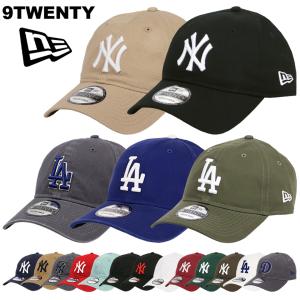 ニューエラ キャップ NewEra ニューヨーク・ヤンキース ドジャース 9TWENTY NY LA ロゴ メジャーリーグ メンズ レディース 帽子 MLB｜99 HEADWEAR SHOP