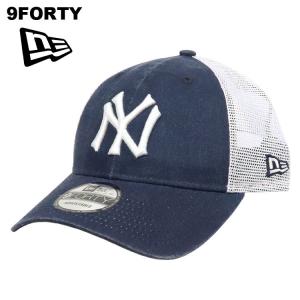 ニューエラ New Era メッシュキャップ メンズ ヤンキース クーパーズタウン 9FORTY MLB 6パネル 復刻 NY キャップ 帽子 メジャーリーグ レディース｜99headwearshop