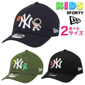 ニューエラ キッズ チャイルド NEWERA キャップ 9FORTY 帽子 NY 子供用 ユースサイズ 男の子 女の子 kids MLB メジャーリーグ ヤンキース