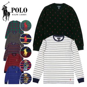 ポロ・ラルフローレン ロンT サーマル メンズ Polo Ralph Lauren 長袖Tシャツ ブランド ロゴ ロングスリーブ トップス 丸首 オールシーズン アメカジ カジュアル｜99headwearshop