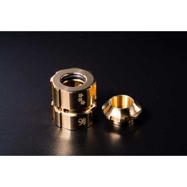 【set】 Saw CAP &amp; SawV2 Drip Tip  / BRASS