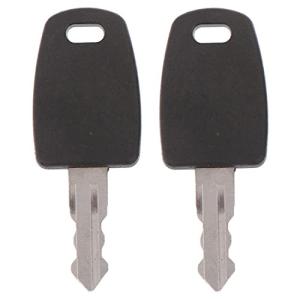 GAOHOU 2個の多機能TSA002マスターキー 荷物スーツケース税関TSAロックキー用