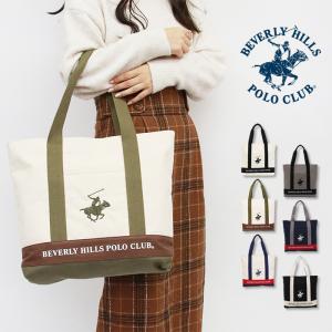 BEVERY HILLS POLO CLUB ビバリーヒルズポロクラブ キャンバストートバッグ 全6色 BHC003｜a-base