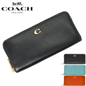 COACH コーチ ラウンドファスナー長財布 全3色 CH822 SLIM ACCORDION ZIP WALLET コーチ 財布 レディース｜a-base