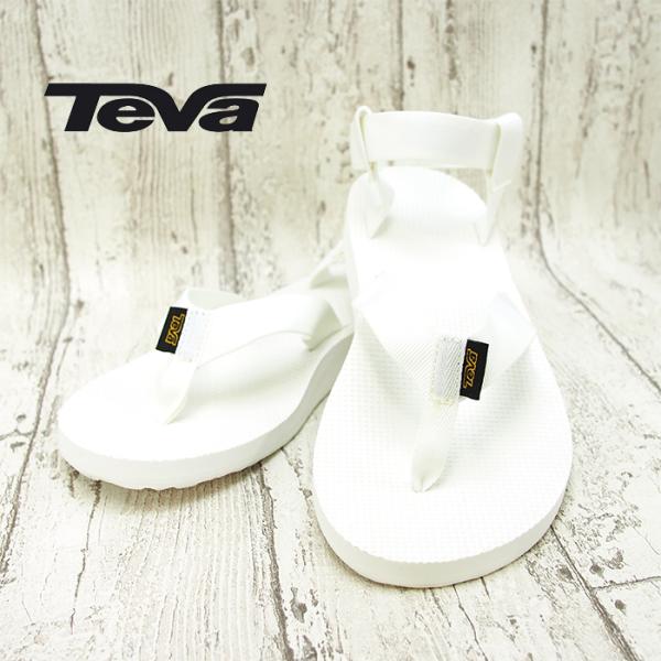 TEVA レディース サンダル ORIGINAL SANDAL オリジナル SOLID WHITE/...