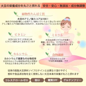プロテイン ソイプロテイン 無添加 大豆丸ごと...の詳細画像3