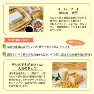 プロテイン ソイプロテイン 無添加 大豆丸ごと...の詳細画像4