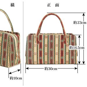 龍村美術織物 茶席用利休バッグ中 和装バッグ ...の詳細画像3