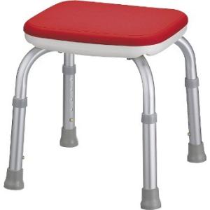 安寿　シャワーベンチＭｉｎｉ　レッド　536-182　アロン化成
