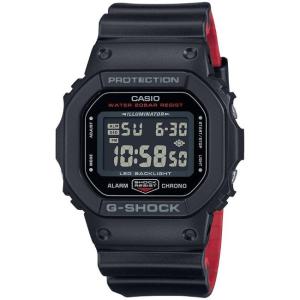 【当日出荷】 腕時計時計 カシオ DW-5600UHR-1JF 国内正規品 CASIO カシオ Gショック ブラック＆レッドシリーズの商品画像