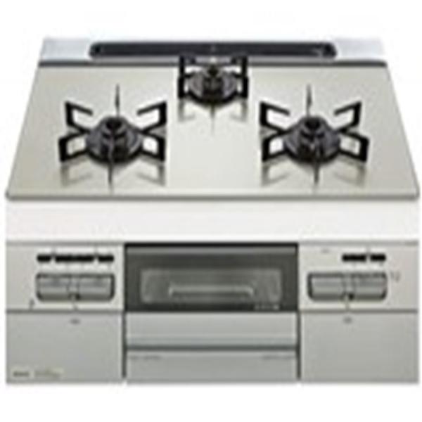 ノーリツ N3WV6RWA2SIC　LP ガスコンロ プロパン ミッケ(Mikke) 幅60cm 3...