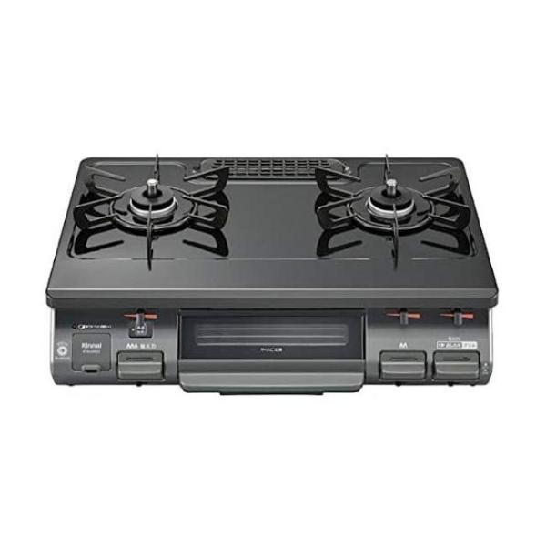 リンナイ RT64JH6S2-GR LP プロパンガス ガスコンロ ワンピーストップ (2口・右強火...