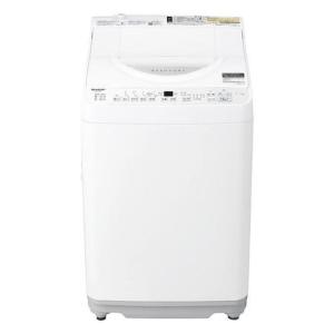 SHARP（シャープ） 全自動洗濯機 5.5kg 縦型 洗濯機 ES-GE5J ホワイト