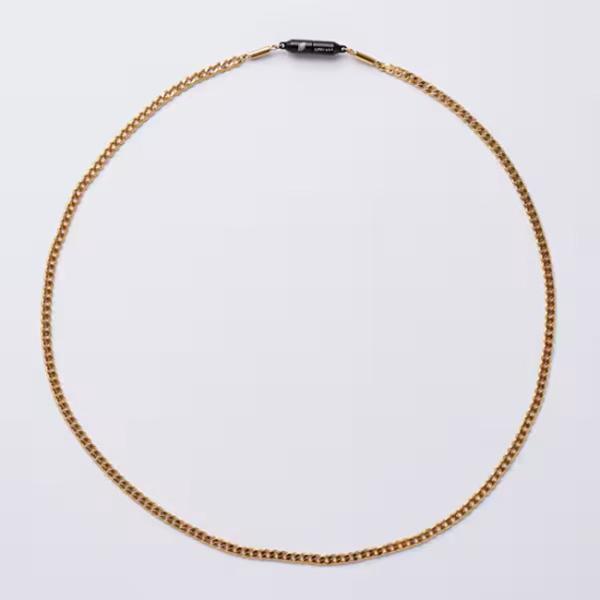 磁気ネックレス アンラスト KiHei 喜平 ネックレス ゴールド 53cm 磁気ループ 磁気ネック...