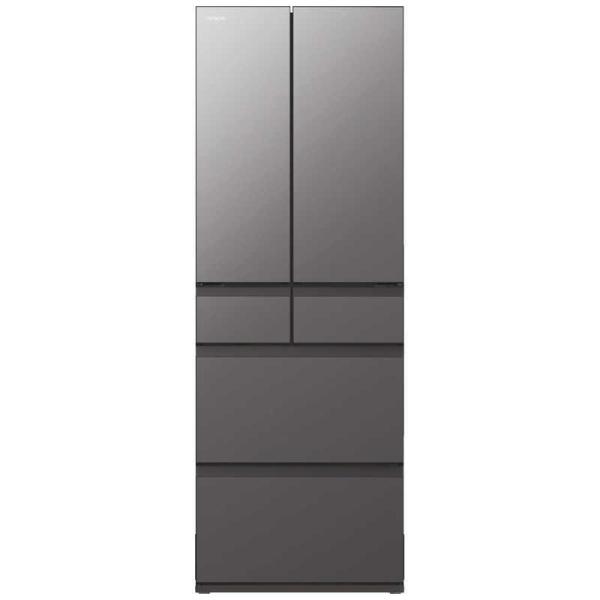 冷蔵庫(501〜599L) 大型冷蔵庫 日立 HZCタイプ チャコールグレー ［幅65cm /540...