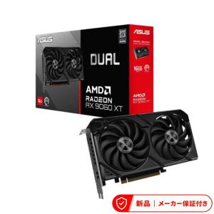 DUAL-RX9060XT-16G ［ASUS Dual Radeon RX 9060 XT 16GB GDDR6］の商品画像