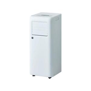 シャープ エアコン(〜2.8kw) AV-U24S ポータブルクーラー プラズマクラスター7000 ホワイト 室内外機セット