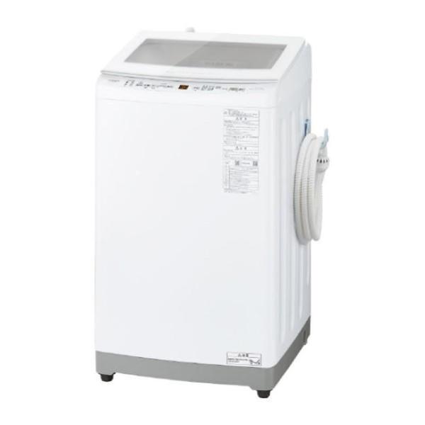 洗濯機(全自動 9.0kg〜11kg) アクア AQW-V10P ホワイト上開き 洗濯10kg