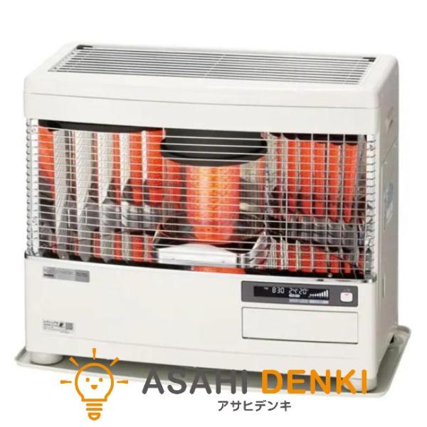 サンポット FFR-7011RF C-W ホワイト カベック FF式 木造18畳まで ヒーター・スト...