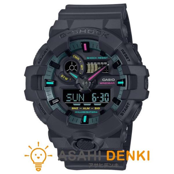 カシオ GA-700MF-1AJF Gショック Multi Fluorescent color シリ...