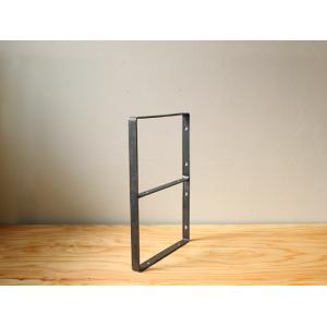 棚受け アイアン ウォールシェルフサポート (M) iron wall shelf support ...
