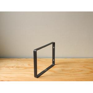 棚受け アイアン ウォールシェルフサポート (S) iron wall shelf support ...