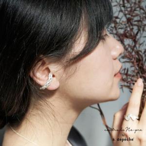 レリ イヤーカフ トリコット 古代銀 シルバー 020-CBN-REL-ECF-TRC 日本製アクセサリー イヤーカフ シンプル レディース イ adepeche アデペシュ