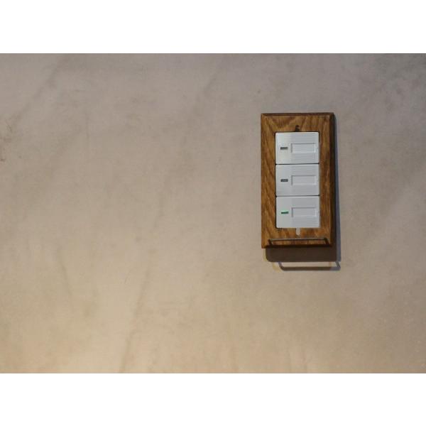 スイッチプレート ワイド ウッド ハングバー オーク無垢材　シンプル おしゃれ チェーンやフックなど...