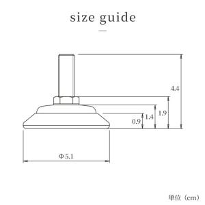 エレクター アジャスター フロアプロテクトアジ...の詳細画像2