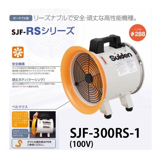 代金引換不可 スイデン ジェットスイファンRSシリーズ SJF-300RS-1 送風機