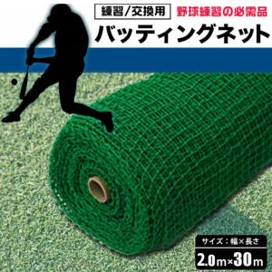 シンセイ 198488 バッティングネット380D 幅4m x 長さ30m 【北海道