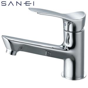 SANEI ワンホールシングルレバー洗面混合栓 一般地用 K4712NJV-13 水栓金具 洗面用水栓 洗面所用 三栄水栓｜a-do