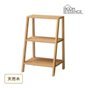 東谷 コンパクト シェルフＳ MTK-371NA ナチュラル オープンラック 3段 シェルフ 棚 収納 幅45cm 三段収納 木製 天然木 ウッド 飾り棚 代引不可