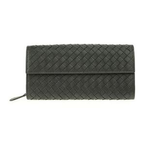 BOTTEGA VENETA 150509-VX051-1000 ボッテガヴェネタ イントレチャート長財布  ブラック｜a-domani