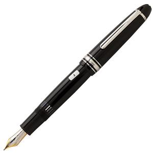 MONTBLANC P146 F モンブラン 万年筆 マイスターシュテュック プラチナライン ル・グラン ブラック×シルバー