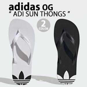 adidas Originals アディダス ビーチサンダル ADI SUN THONGS アデイ サン ソング WHITE JQ5112 ホワイト BLACK JP7750 ブラック ビーサン サンダル