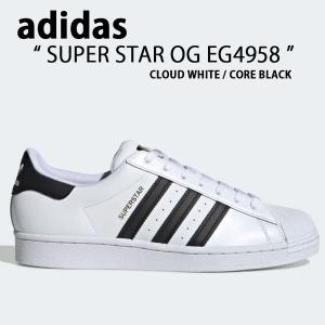 adidas アディダス スニーカー SUPERSTAR OG スーパースター オリジナル EG4958 CLOUD WHITE CORE BLACK ホワイト ブラック レザー 本革｜a-dot