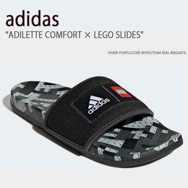 adidas アディダス シャワーサンダル ADILETTE COMFORT × LEGO SLID...
