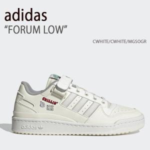 adidas アディダス スニーカー FORUM LOW フォーラム ロー CWHITE CWHITE MGSOGR ホワイト グレー GW9536 メンズ レディース｜a-dot