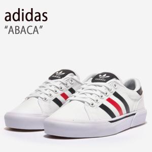 adidas アディダス スニーカー ABACA アバカ ホワイト レッド ネイビー GX0207 メンズ レディース｜a-dot