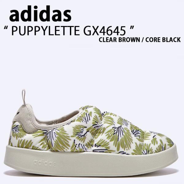 adidas アディダス ミュール PUPPYLETTE WHITE GX4645 パフィレッタ ス...