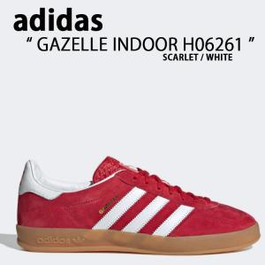 adidas アディダス スニーカー GAZELLE INDOOR H06261 ガゼル インドア RED レッド メンズ 男性用