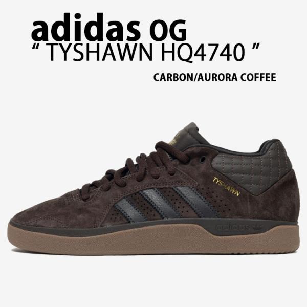 adidas originals アディダス スニーカー TYSHAWN HQ4740 CARBON...