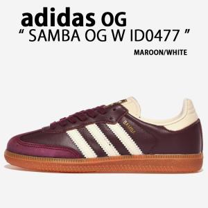【関税-送料込み】ADIDAS SAMBA OG W MAROON ID0477 adidas Samba OG Maroon W - ID0477 Low-top sneakers for women